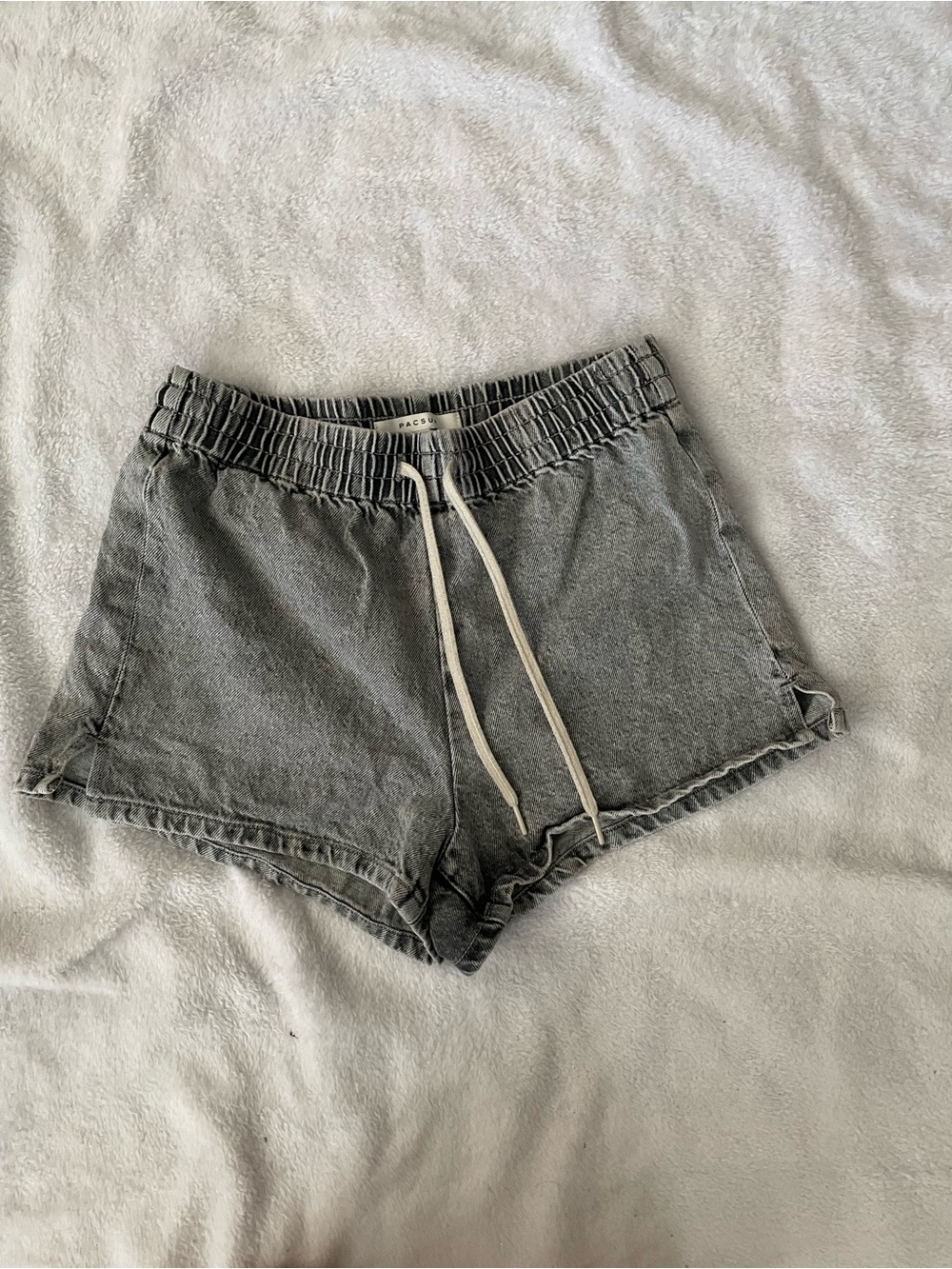 PacSun Washed High-Waist Drawstring Shorts